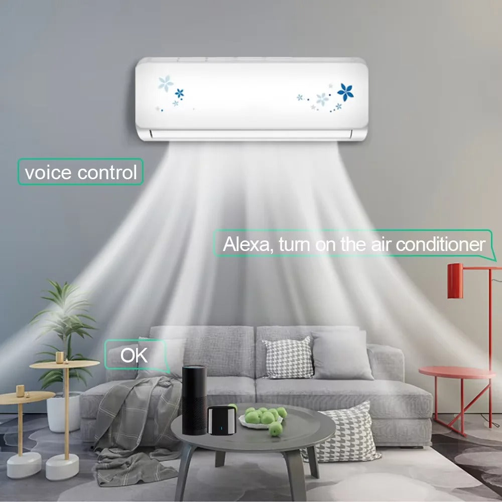 Broadlink RM4c Mini Smart Universal Remote — Control AC, TV & More with Alexa & Google Home